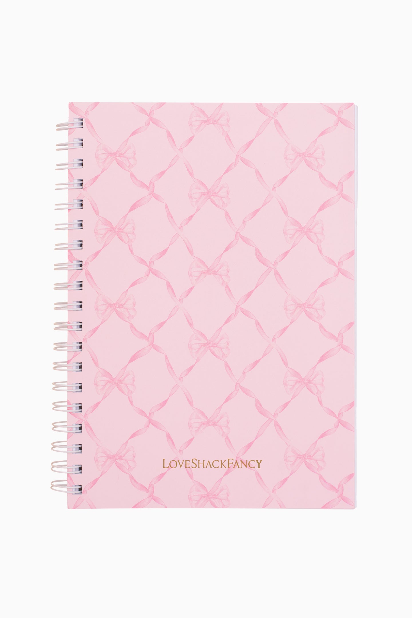 Spiral Notebook - PINK PEPPERMINT