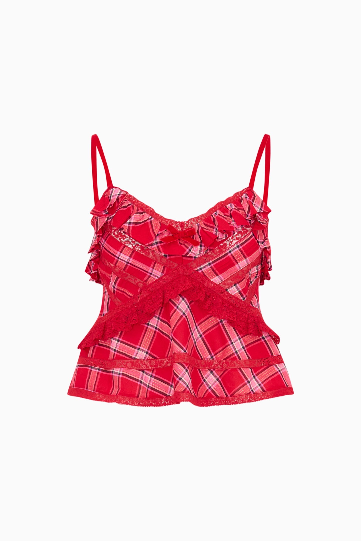 Sormina Tartan Cotton Top